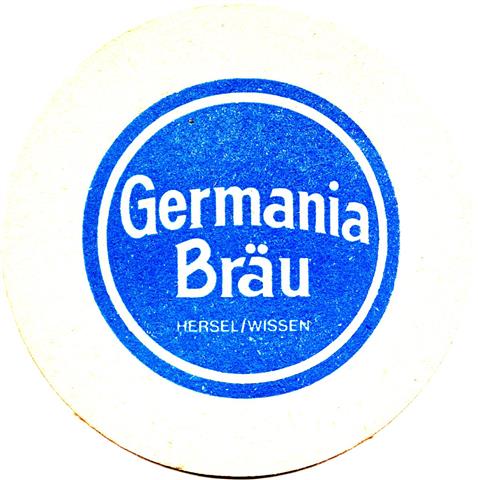 bornheim su-nw germania gemein 1a (rund215-germania bru-blau)